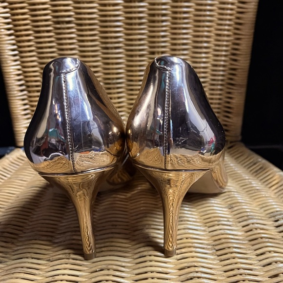 INC International Concepts Beautiful Light Copper Heels 9 med. - Picture 3 of 5